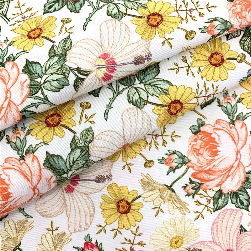 Vải Twill Polyester Twill in