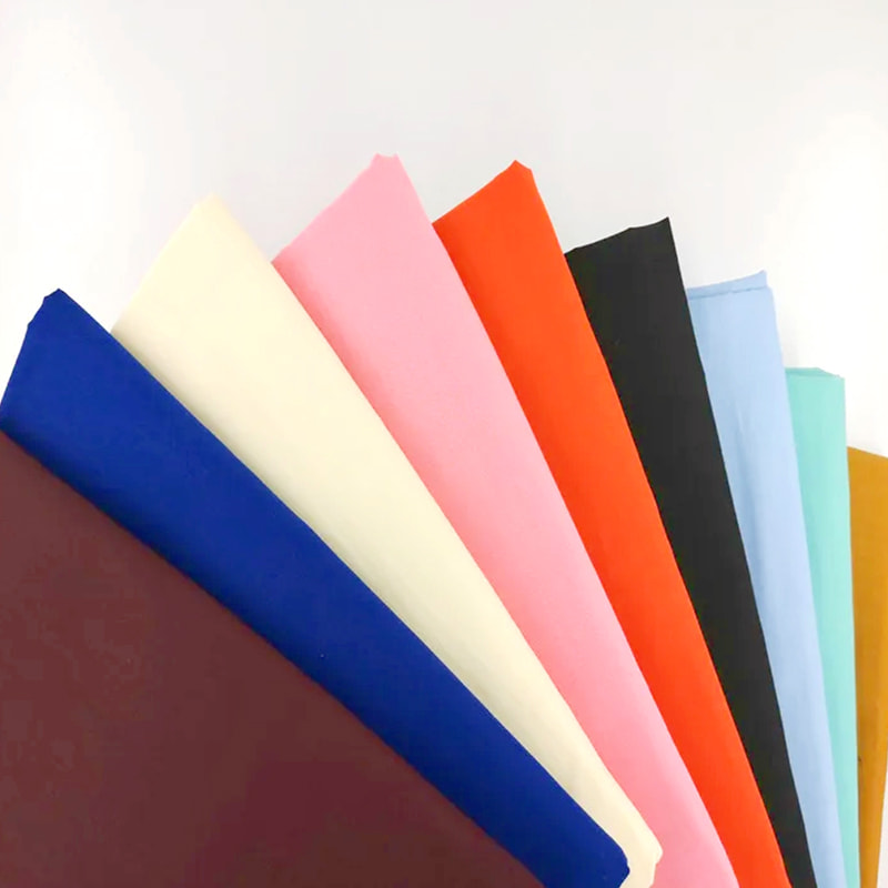 TMIE-08-5-2 Chiều rộng 112CM Trọng lượng nhẹ 75GSM Màu tùy chỉnh và hơn 100 màu Vải Polyester Poplin lót