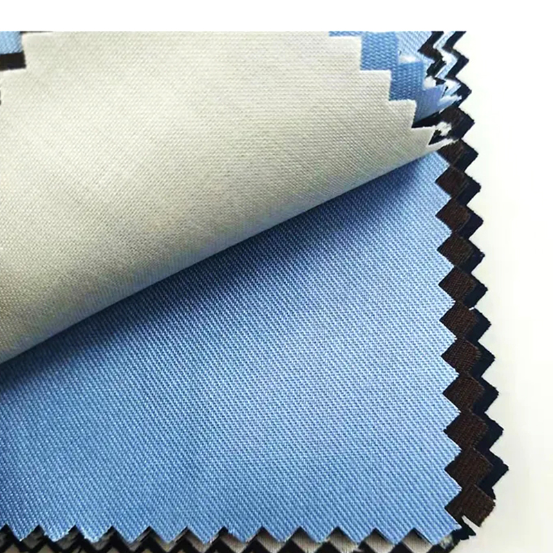 TMIE-08-4-2 Trọng lượng trung bình 115GSM Màu nhuộm Vải Twill Polyester Poplin