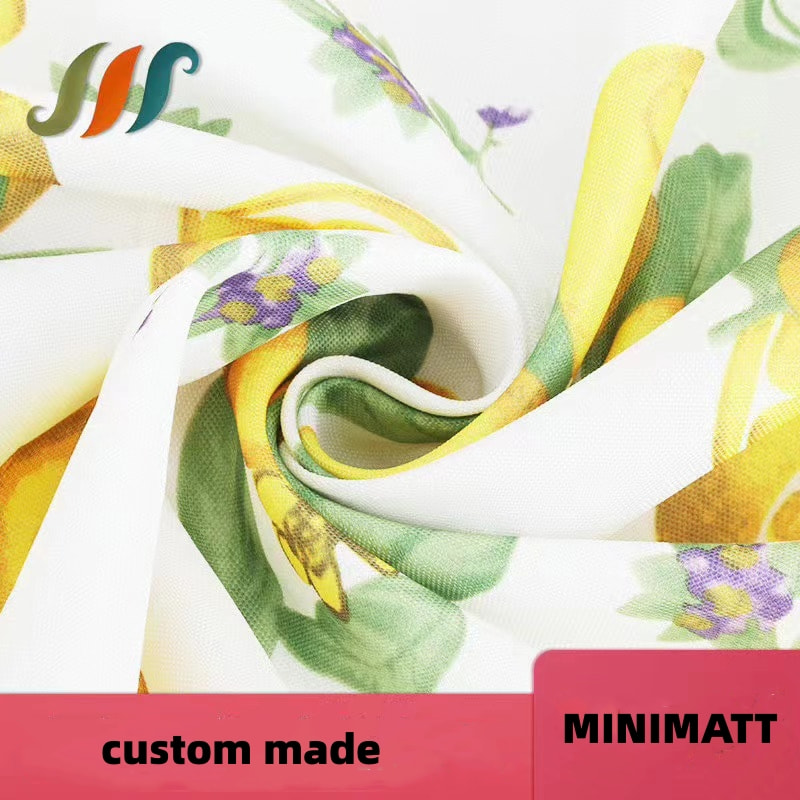 TMIE-03-2-5 150 GSM In vải Polyester mờ tối thiểu